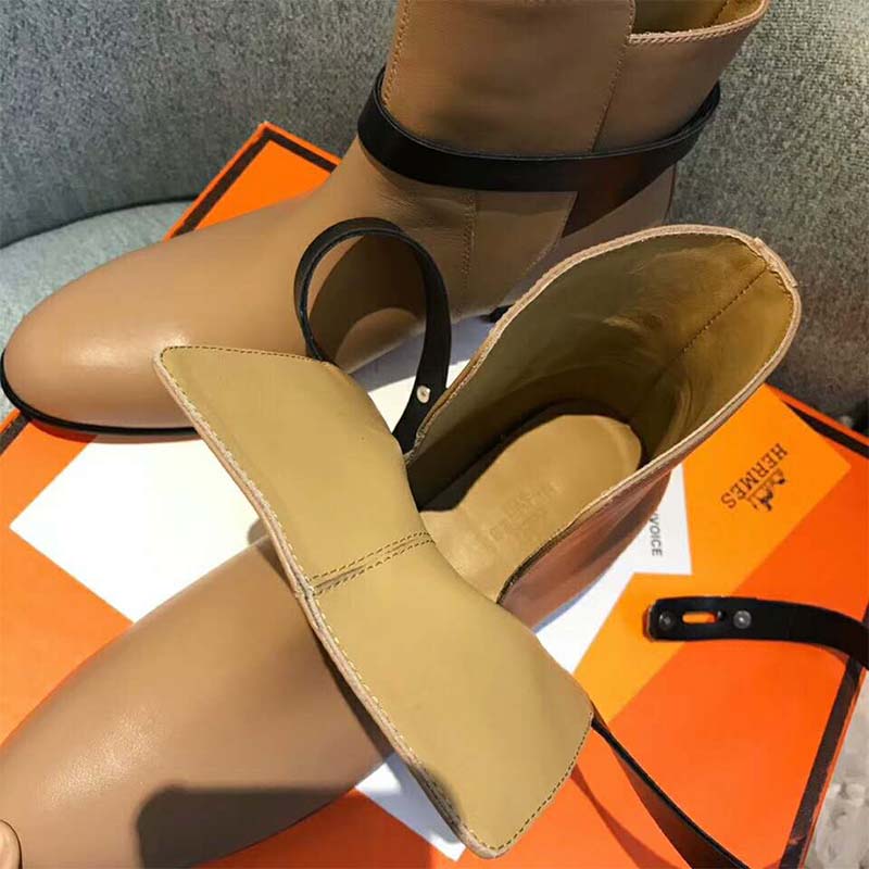 Hermes Women Shoes Neo Ankle Boot-Brown - image 6