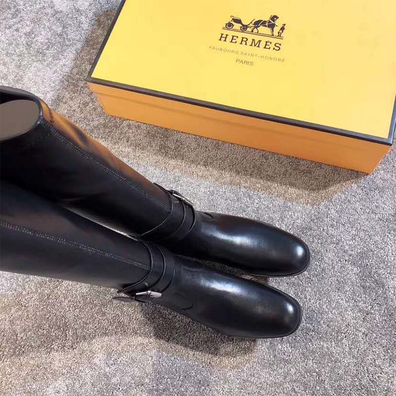 Hermes Women Shoes Soria Boot-Black - image 7