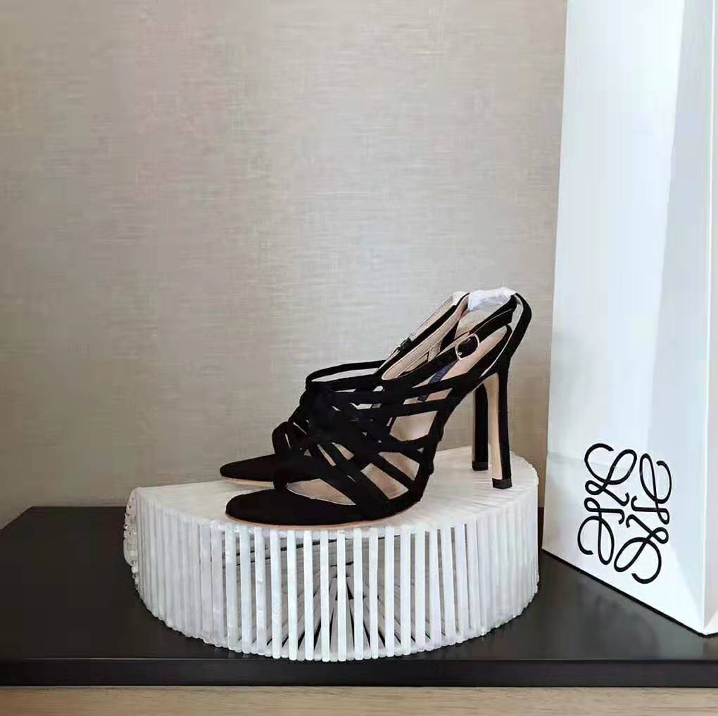 Stuart Weitzman Women Shoes The Spotlight 80 Sandal 80mm Heel Height-Black - image 6