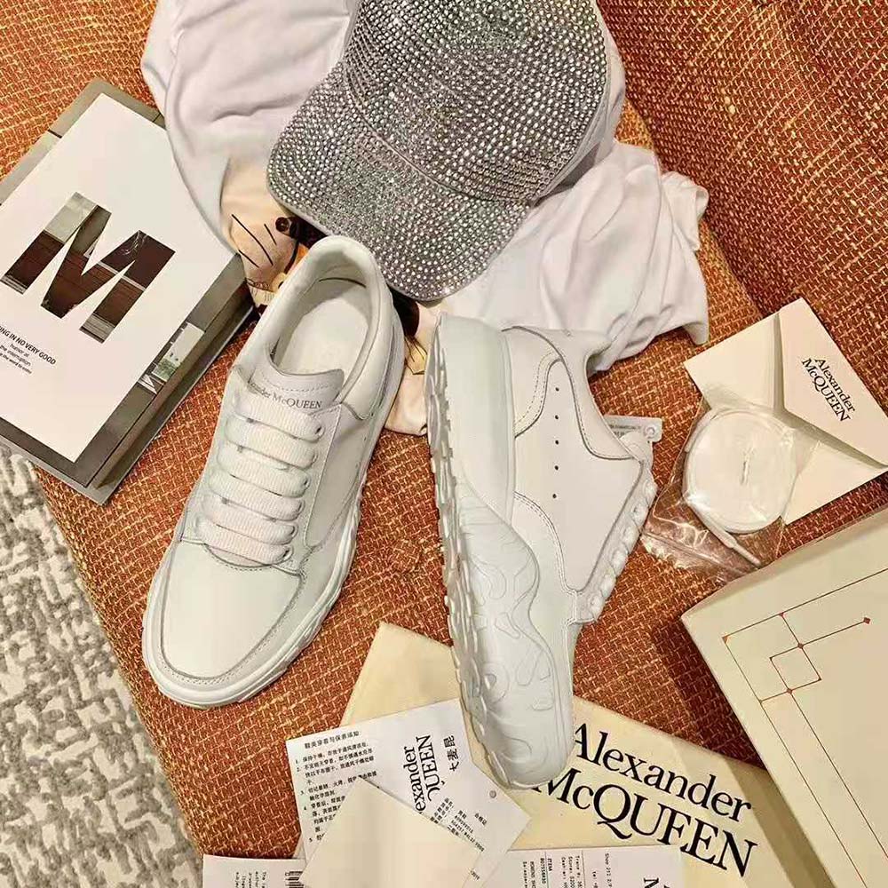 Alexander Mcqueen Women Court Trainer-White - image 5