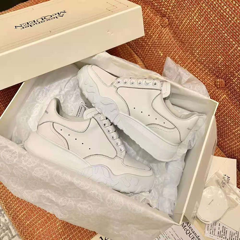 Alexander Mcqueen Women Court Trainer-White - image 6