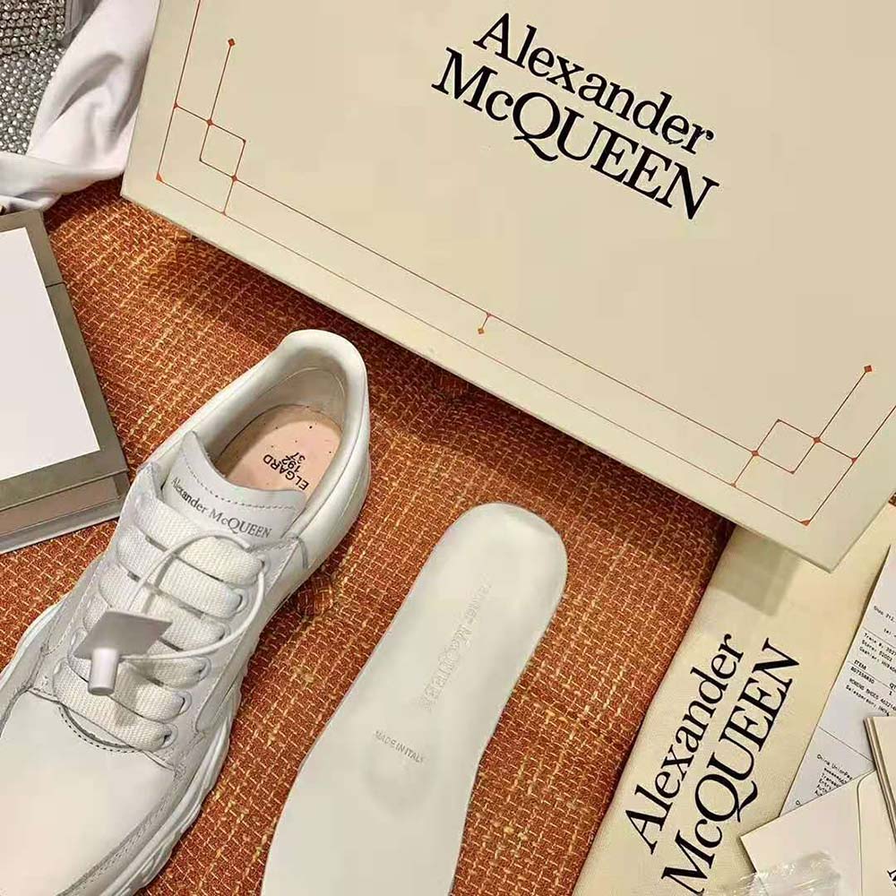 Alexander Mcqueen Women Court Trainer-White - image 8
