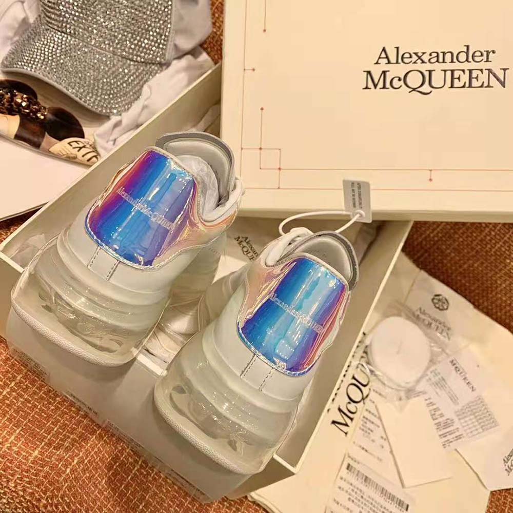 Alexander Mcqueen Women Oversized Sneaker-Blue - image 6