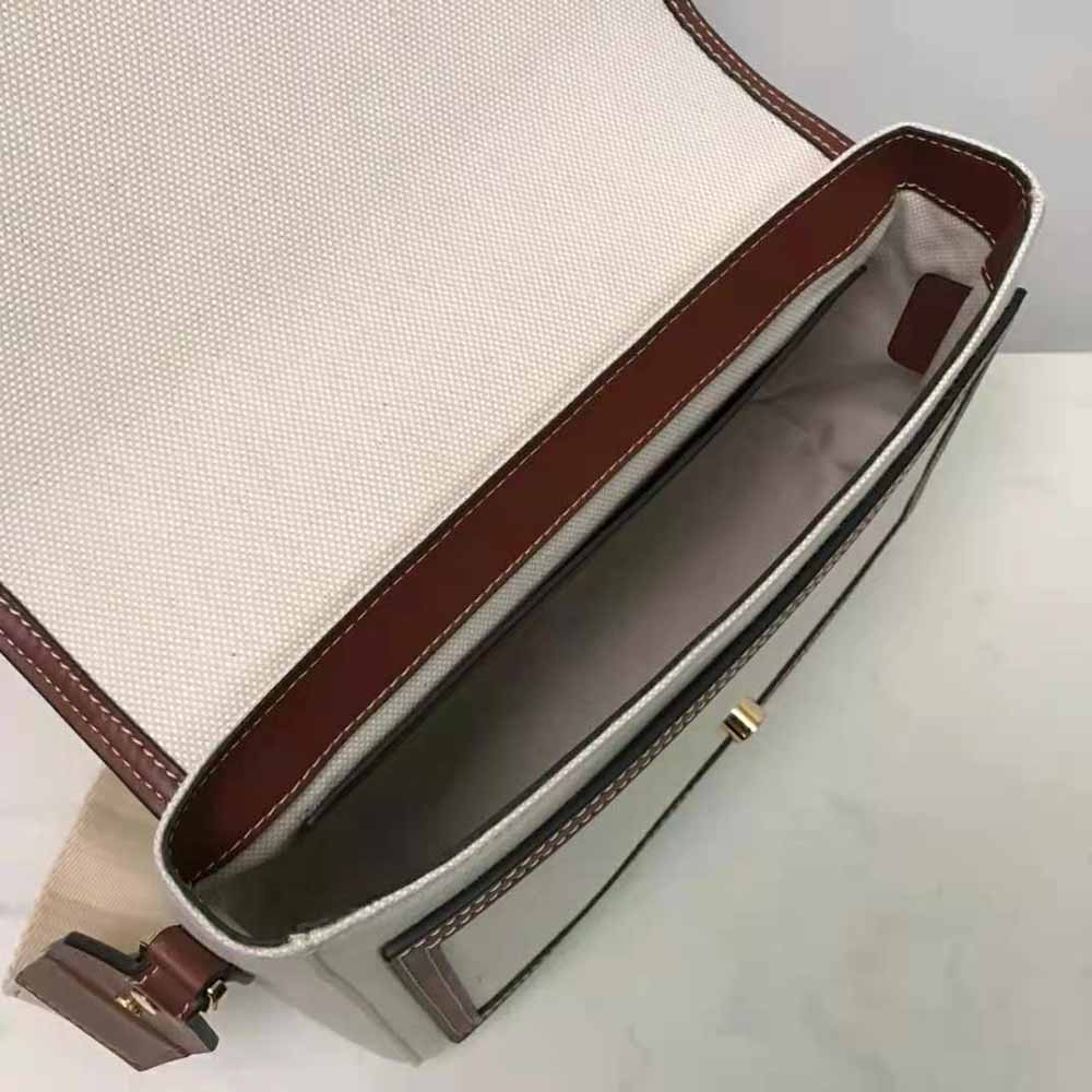 Burberry Women Horseferry Print Canvas Note Crossbody Bag - image 8