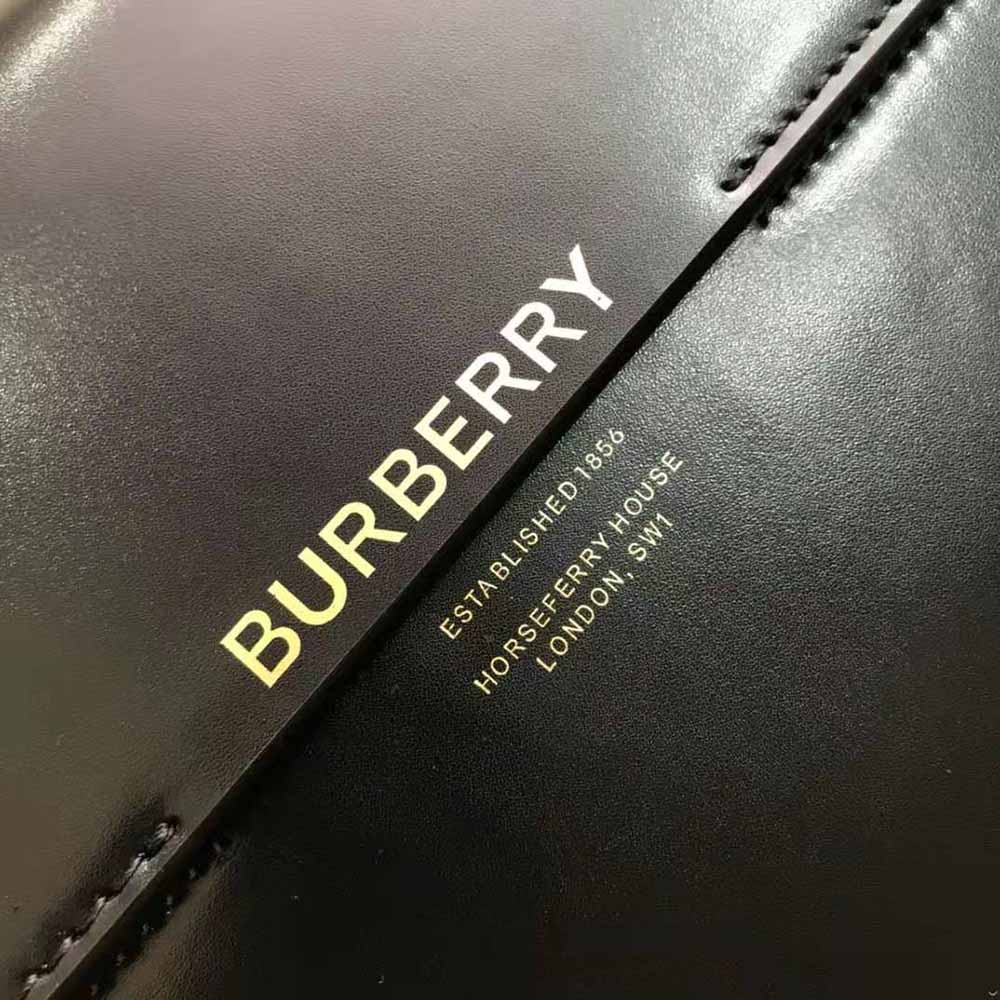 Burberry Women Large Leather Grace Bag-Black - image 10