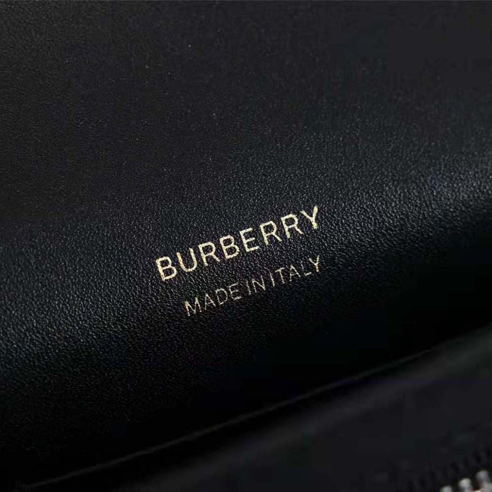 Burberry Women Leather Robin Bag-Black - image 9