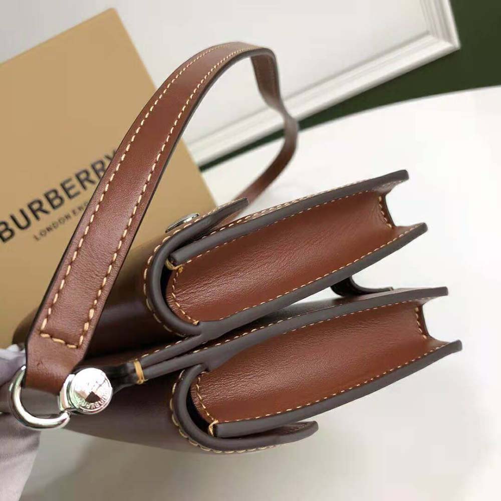 Burberry Women Mini Horseferry Print Title Bag with Pocket Detail - image 5