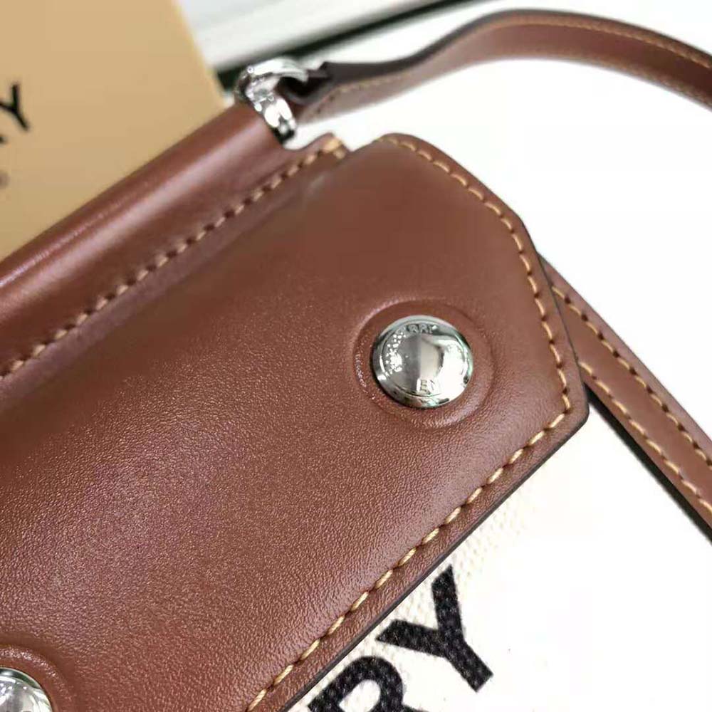 Burberry Women Mini Horseferry Print Title Bag with Pocket Detail - image 8