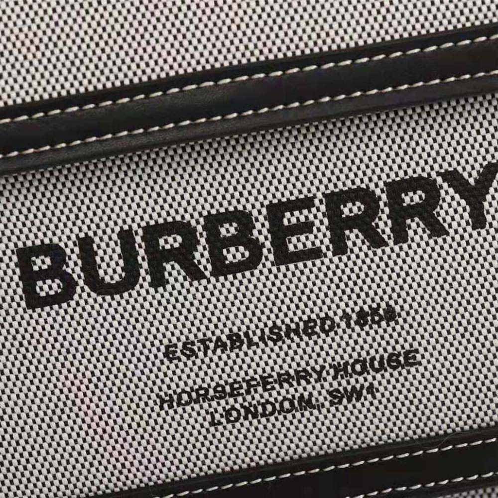 Burberry Women Mini Tri-tone Canvas and Leather Pocket Bag - image 7