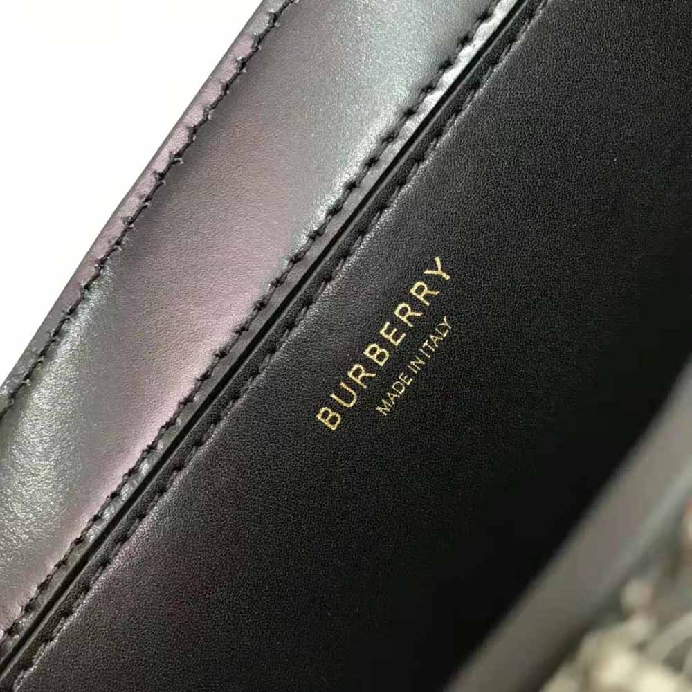 Burberry Women Monogram Stripe E-canvas Note Crossbody Bag - image 10