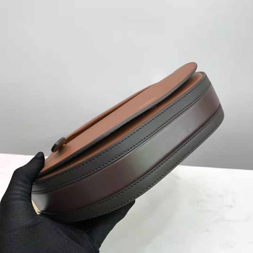 Burberry Women Small Leather Olympia Shoulder Bag-Brown - image 6