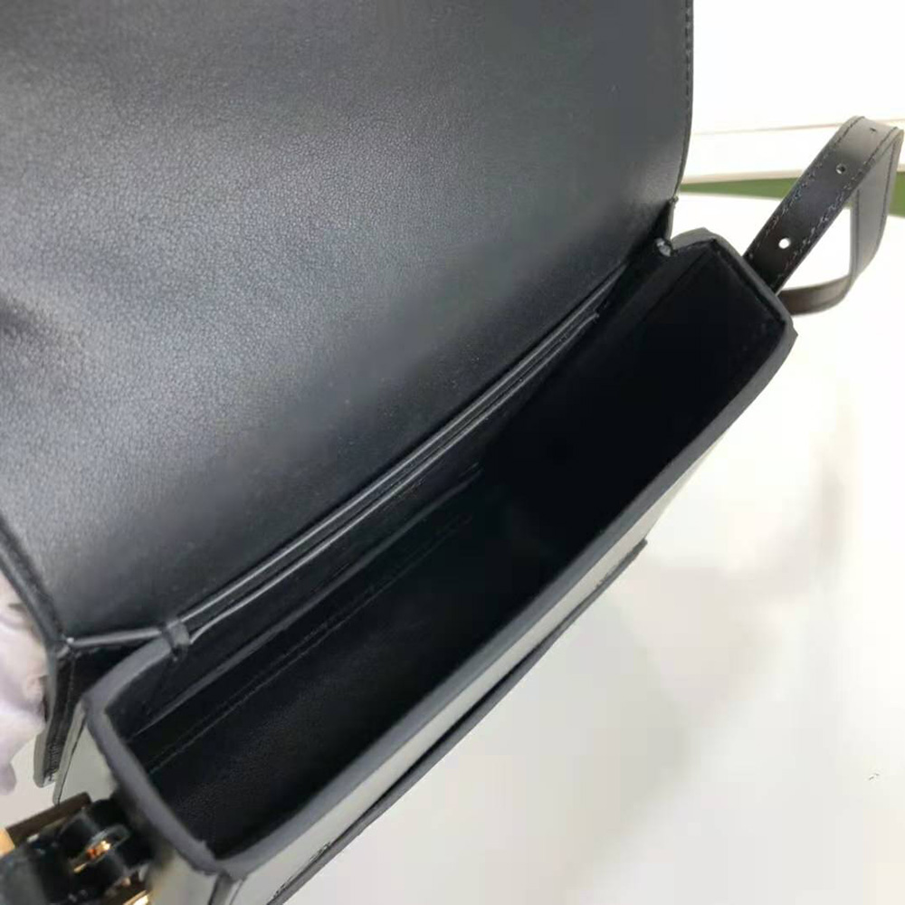 Burberry Women Small Two-tone Leather Grace Bag-Black - image 9
