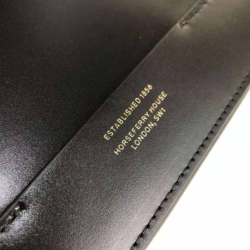 Burberry Women Small Two-tone Leather Grace Bag-Black - image 8
