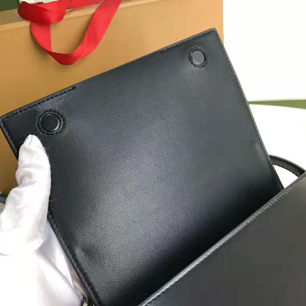 Burberry Women Small Two-tone Leather Grace Bag-Black - image 6