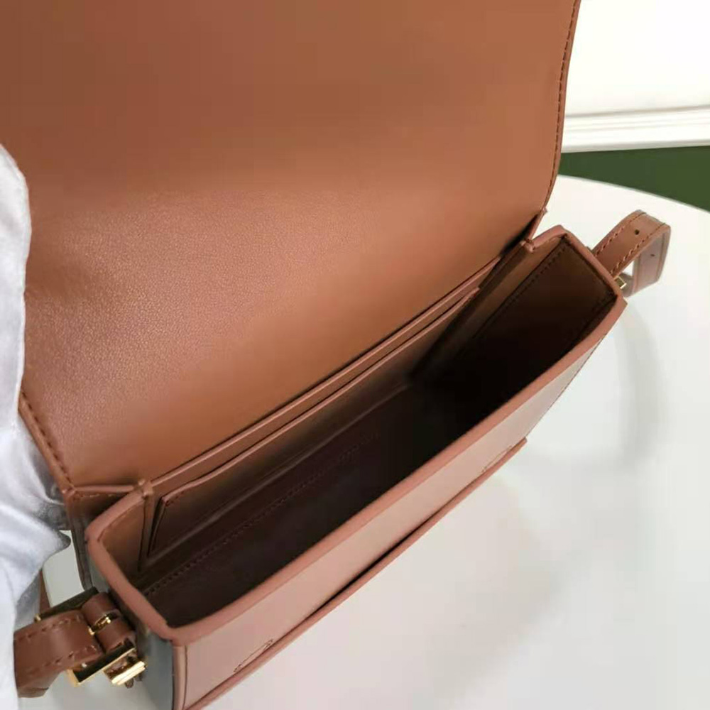 Burberry Women Small Two-tone Leather Grace Bag-Brown - image 5