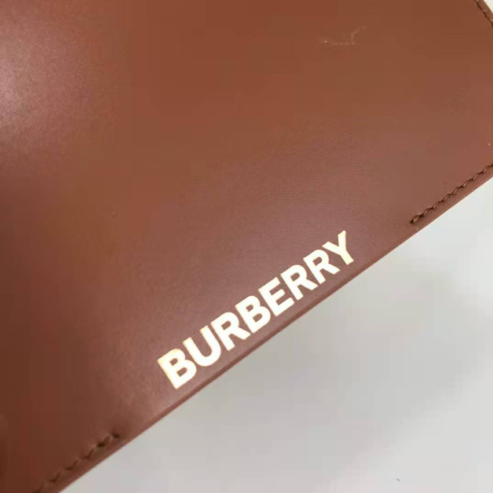 Burberry Women Small Two-tone Leather Grace Bag-Brown - image 8