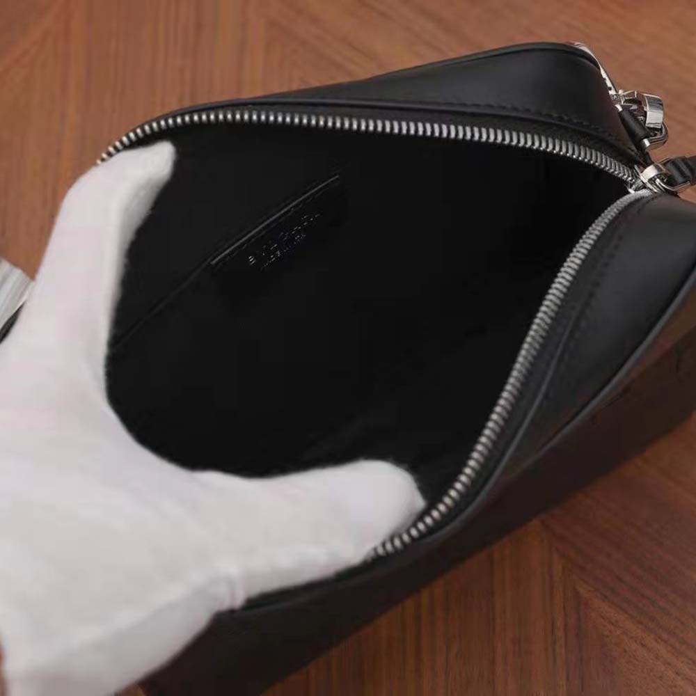 Bvlgari Women Bvlgari Logo Camera Bag in Calf Leather-Black - image 6