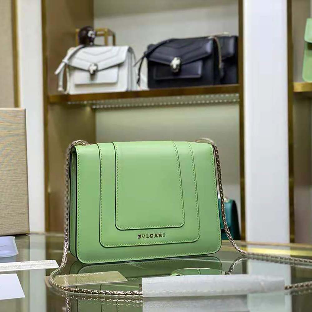 Bvlgari Women Serpenti Forever Crossbody Bag-Green - image 4