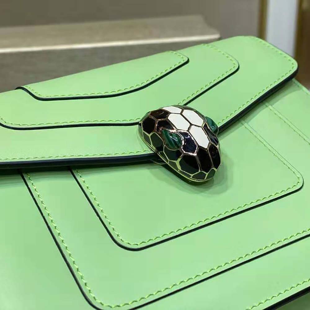 Bvlgari Women Serpenti Forever Crossbody Bag-Green - image 7