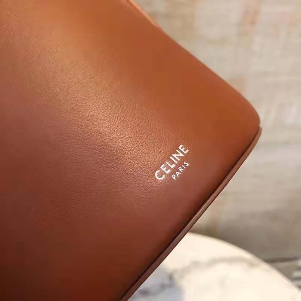Celine Women Big Bag Nano Bucket in Smooth Calfskin-Brown - image 7