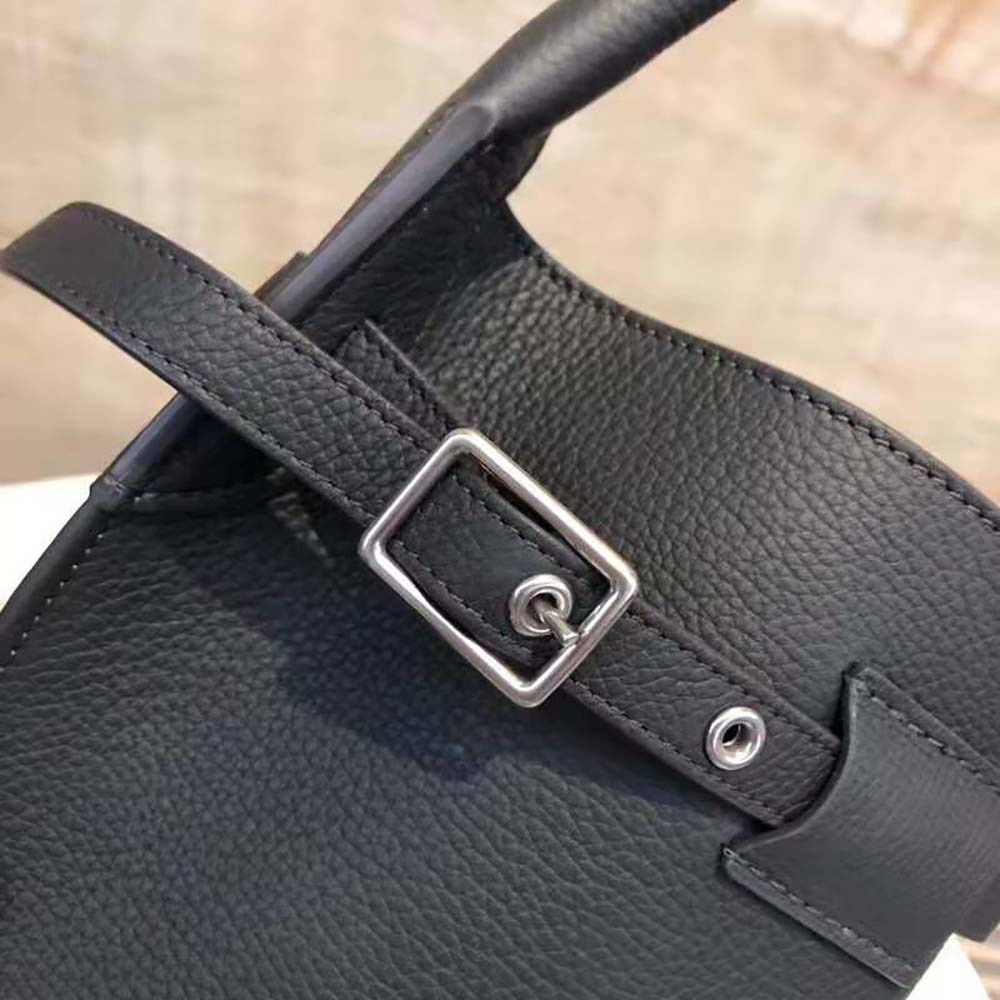 Celine Women Big Bag Nano Bucket in Supple Grained Calfskin-Black - image 7