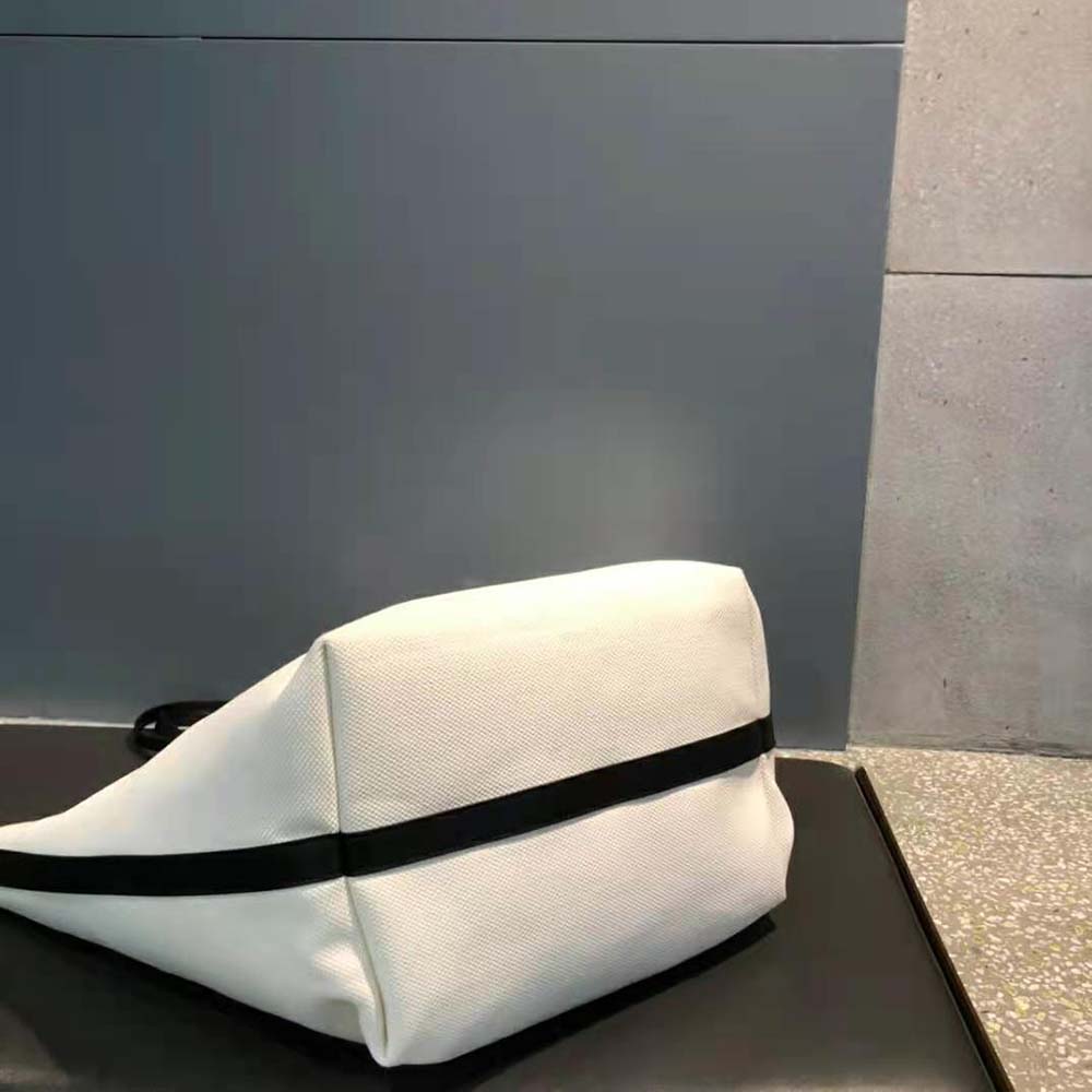 Celine Women Cabas Maillon Triomphe in Textile and Calfskin - image 6
