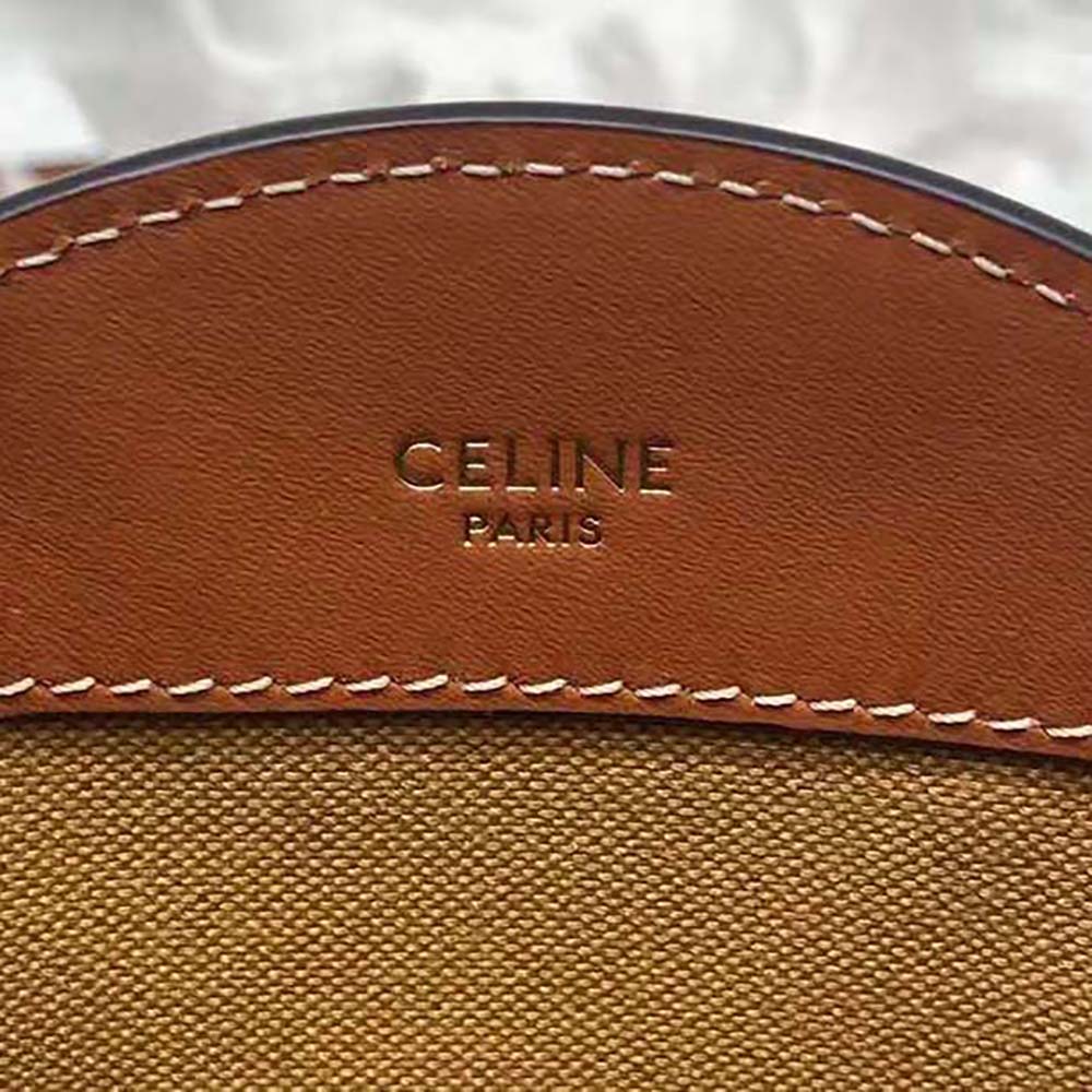 Celine Women Celine Marlou Bag in Triomphe Canvas - image 8
