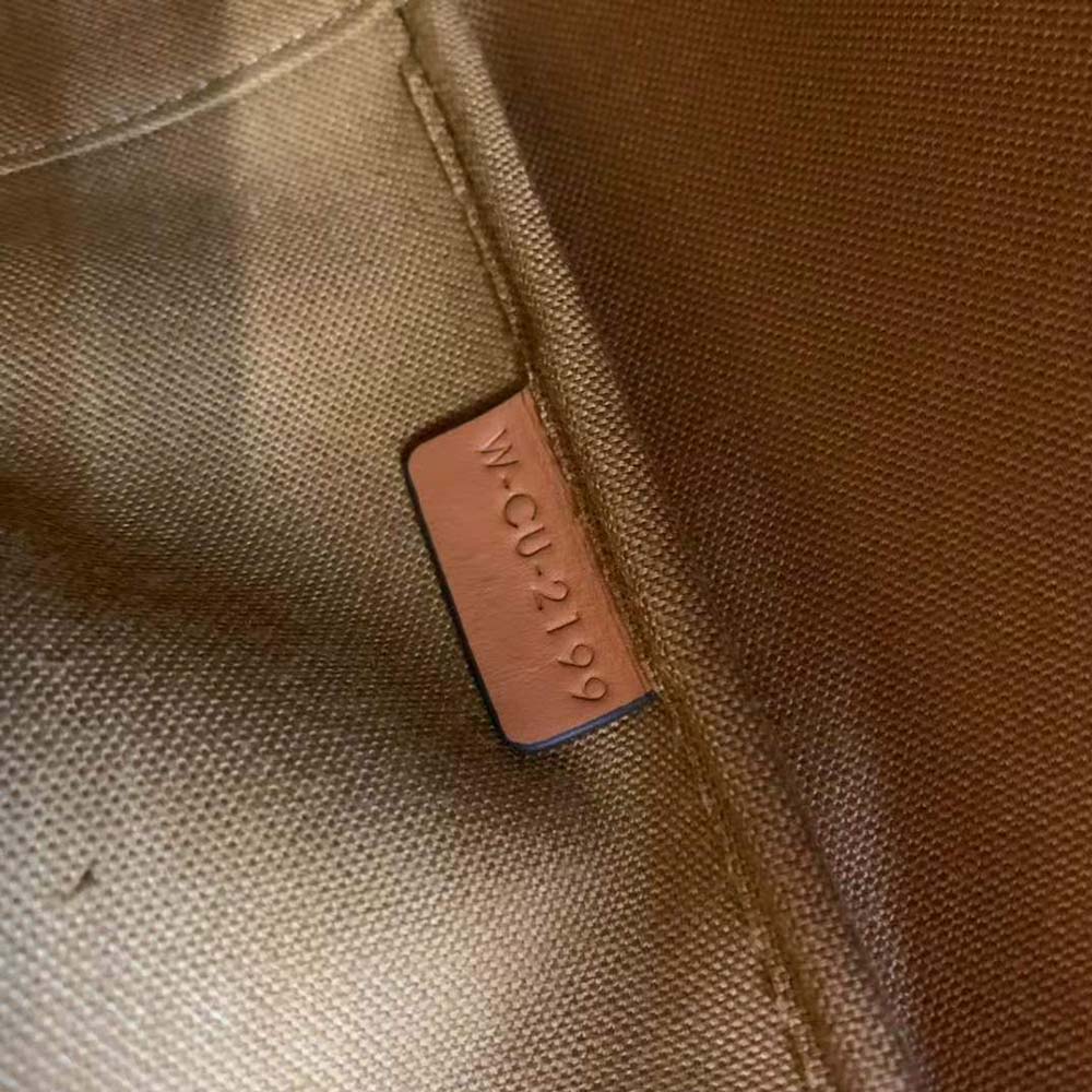 Celine Women Medium Bucket in Triomphe Canvas-Brown - image 8