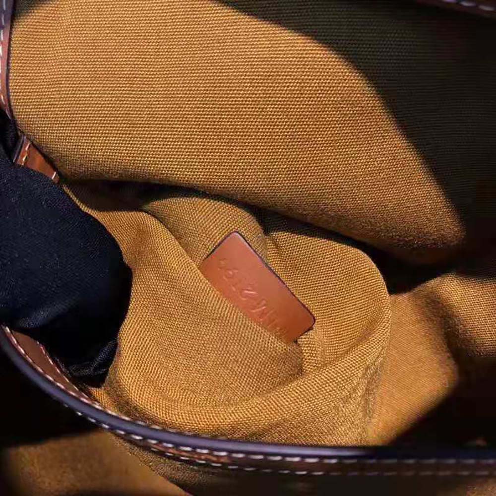 Celine Women Medium Cabas in Triomphe Canvas-Brown - image 10