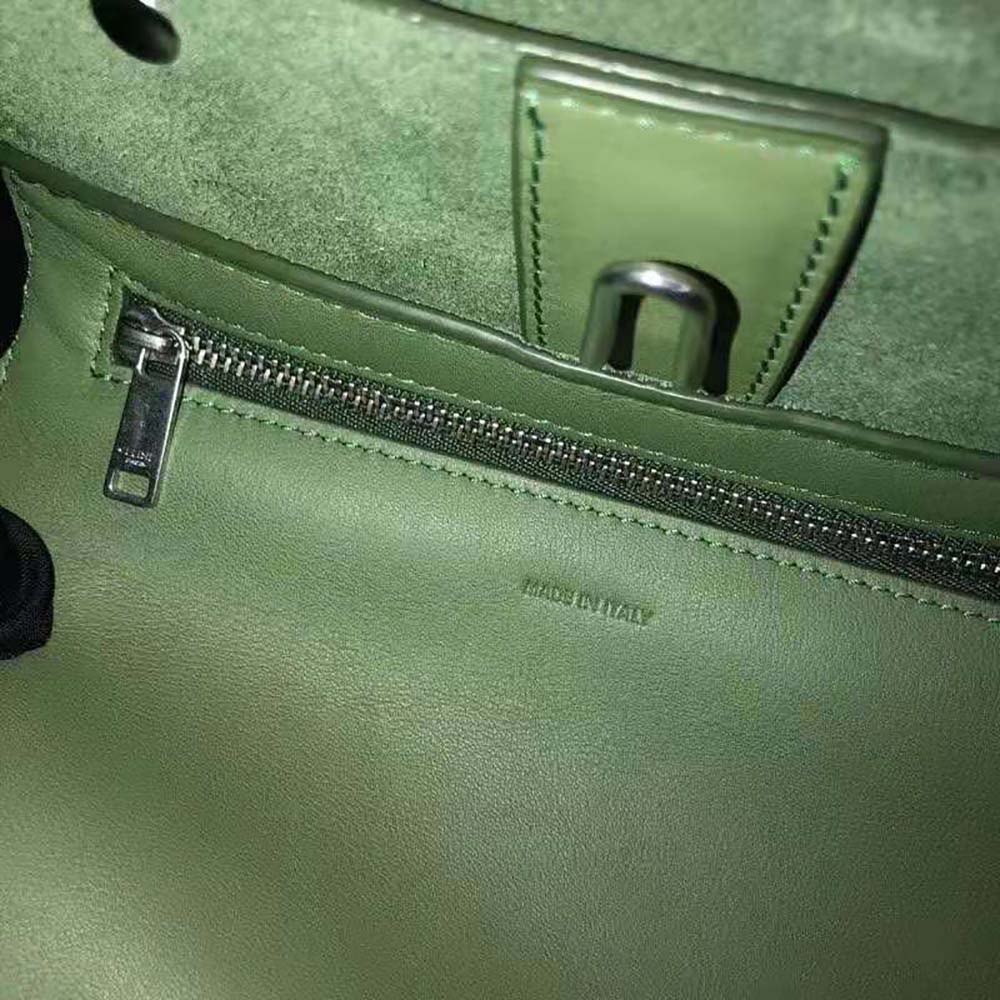 Celine Women Small Big Bag with Long Strap in Smooth Calfskin-Lime - image 10