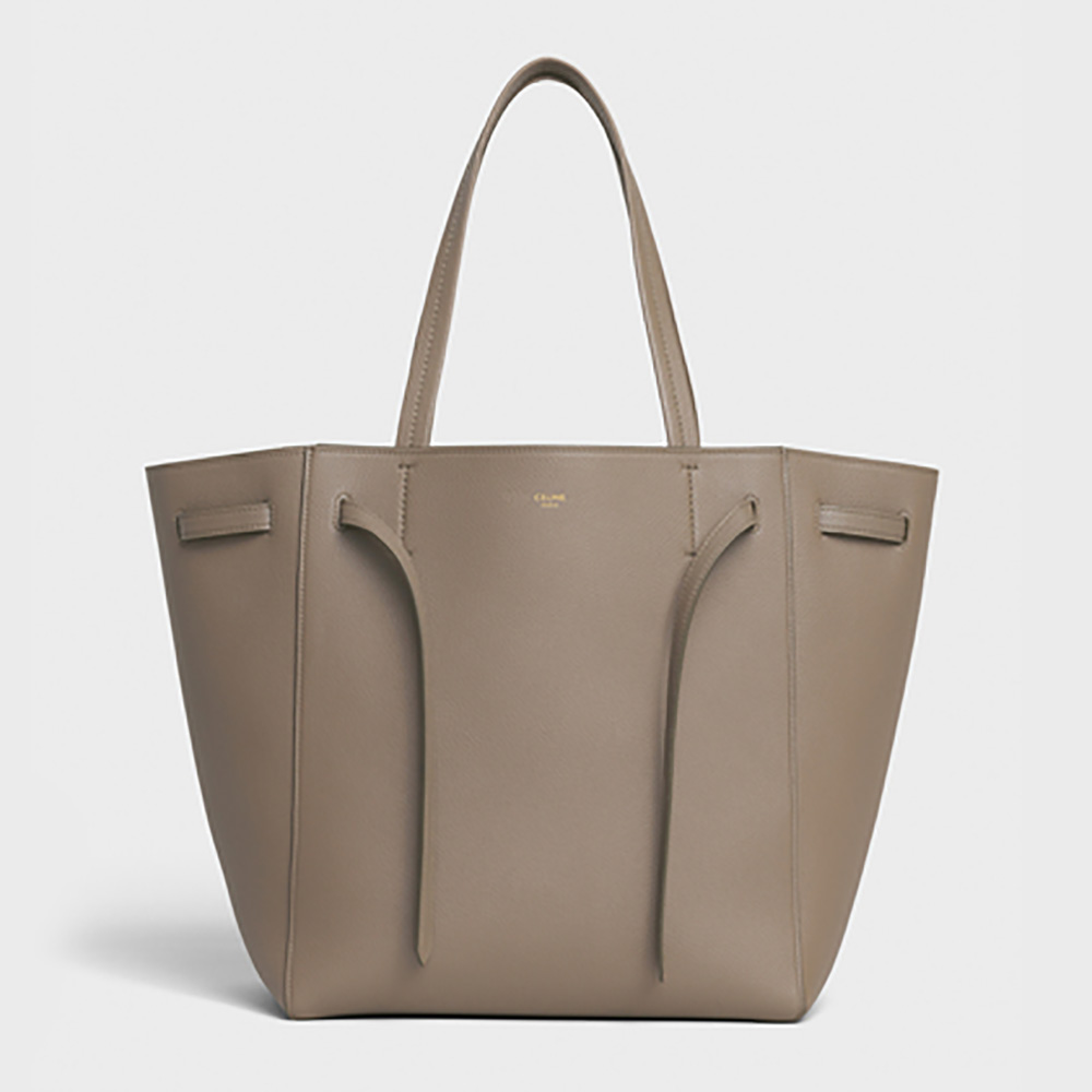 Celine Women Small Cabas Phantom in Soft Grained Calfskin-Brown