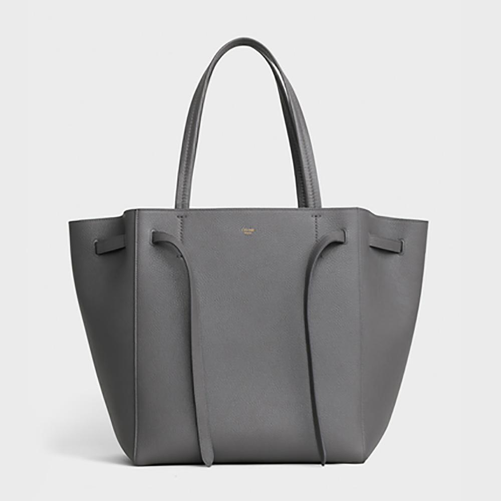 Celine Women Small Cabas Phantom in Soft Grained Calfskin-Silver - image 1