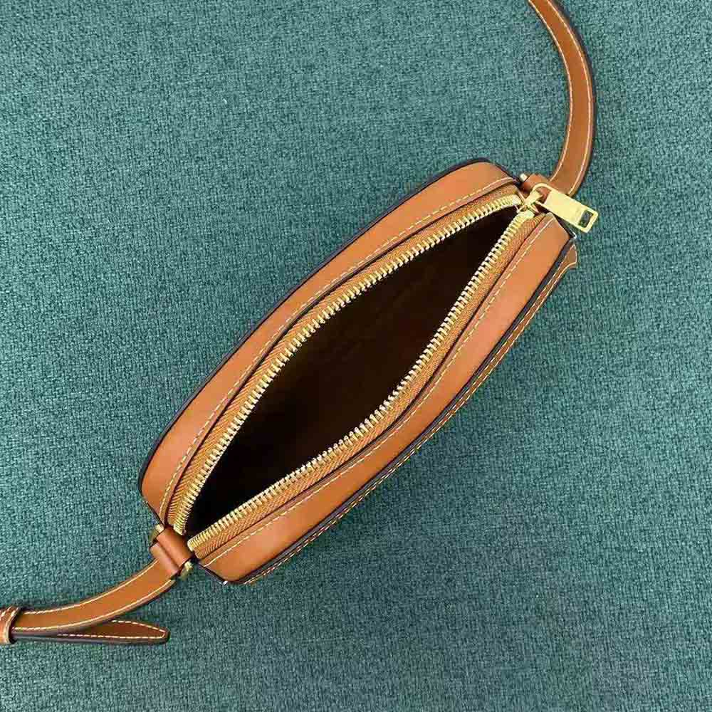 Celine Women Small Camera Bag in Triomphe Canvas - image 5