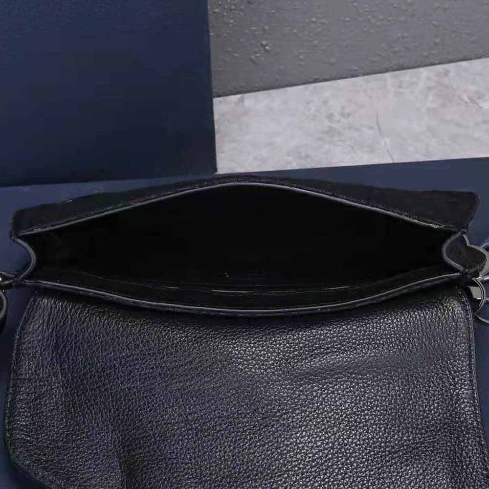 Dior Men Saddle Pouch Dior Oblique Jacquard-Black - image 6
