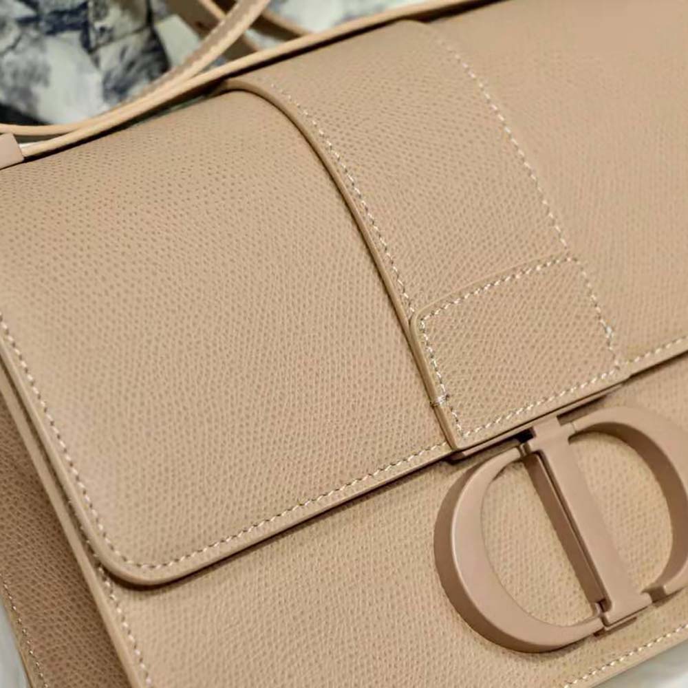 Dior Women 30 Montaigne Bag Ultramatte Grained Calfskin-Pink - image 10