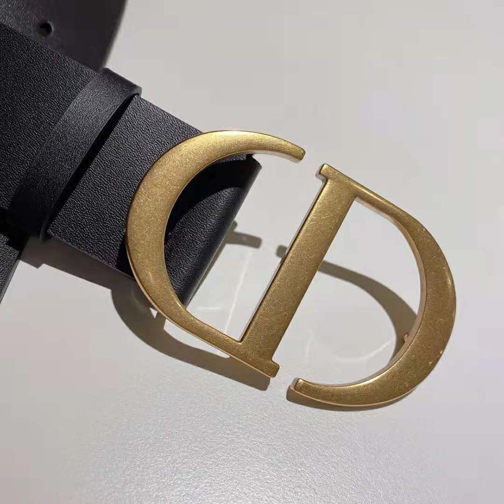 Dior Women 30 Montaigne Belt-Black - image 7