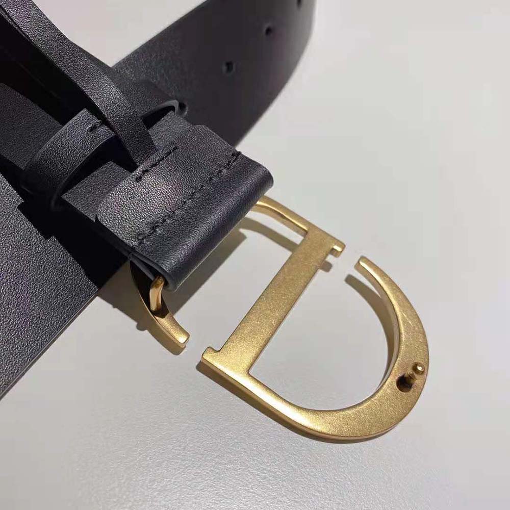 Dior Women 30 Montaigne Belt-Black - image 8