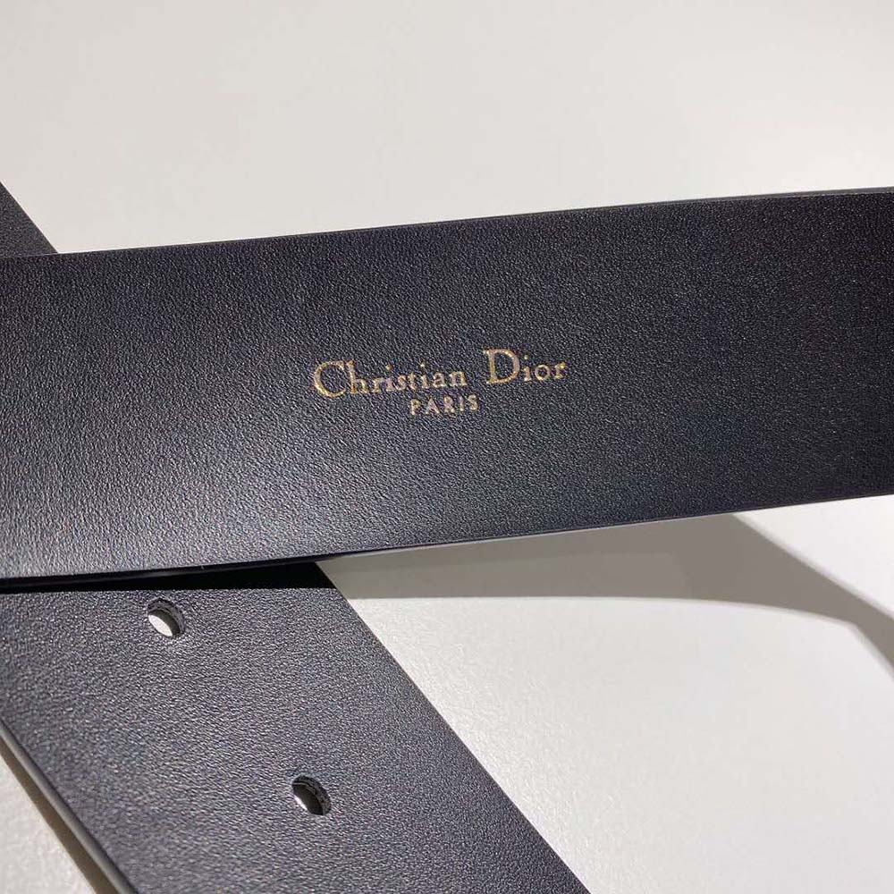 Dior Women 30 Montaigne Belt-Black - image 9