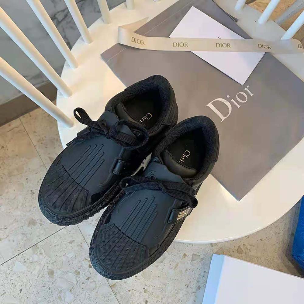 Dior Women Dior-Id Sneaker Black Rubber and Calfskin - image 5