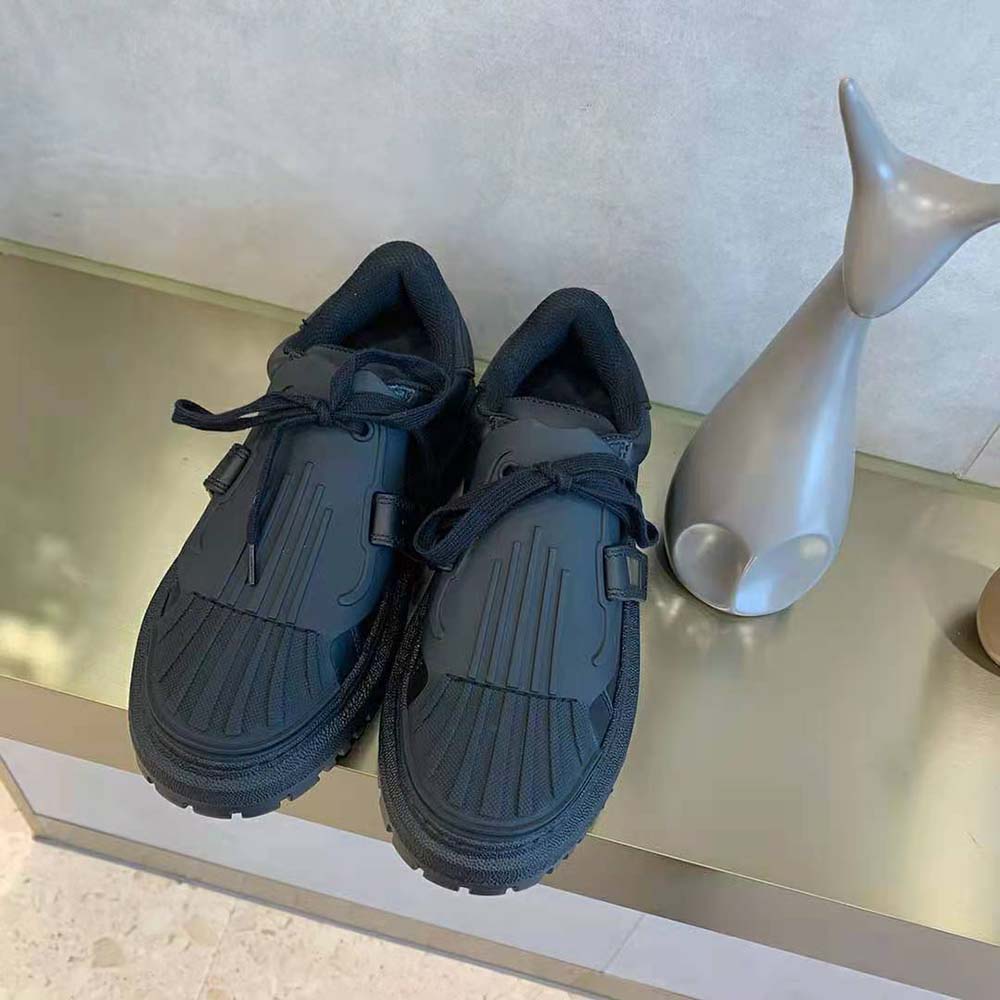 Dior Women Dior-Id Sneaker Black Rubber and Calfskin - image 7