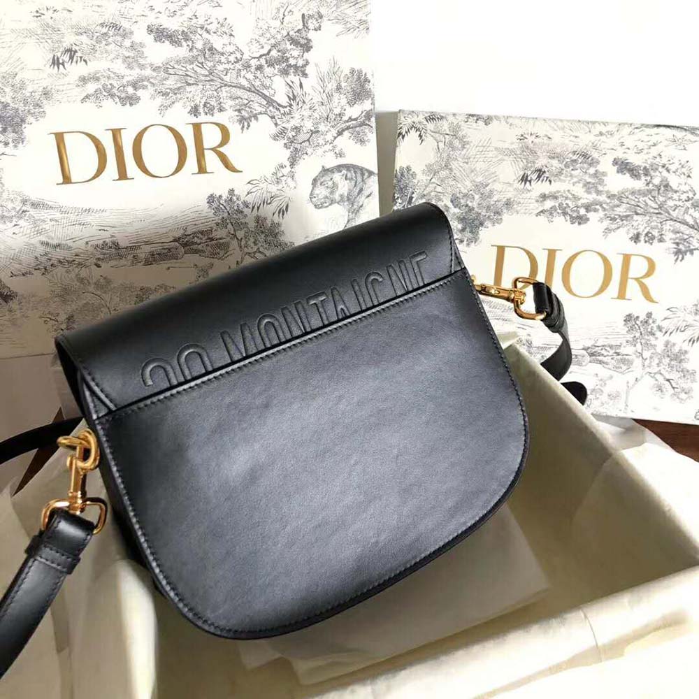 Side angle showing silhouette of Dior Women Medium Dior Bobby Bag
