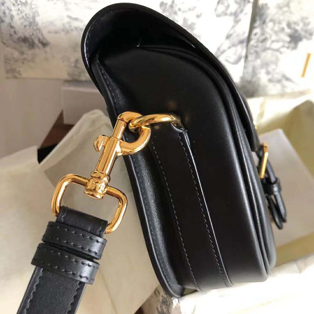 Dior Women Medium Dior Bobby Bag Denim Box Calfskin-Black - image 7