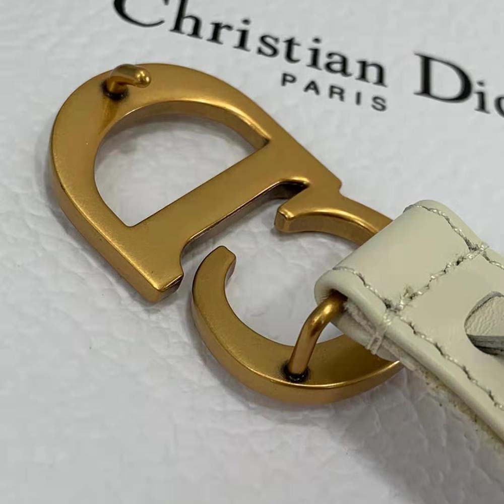 Dior Women Saddle Belt White Dior Oblique Jacquard - image 8