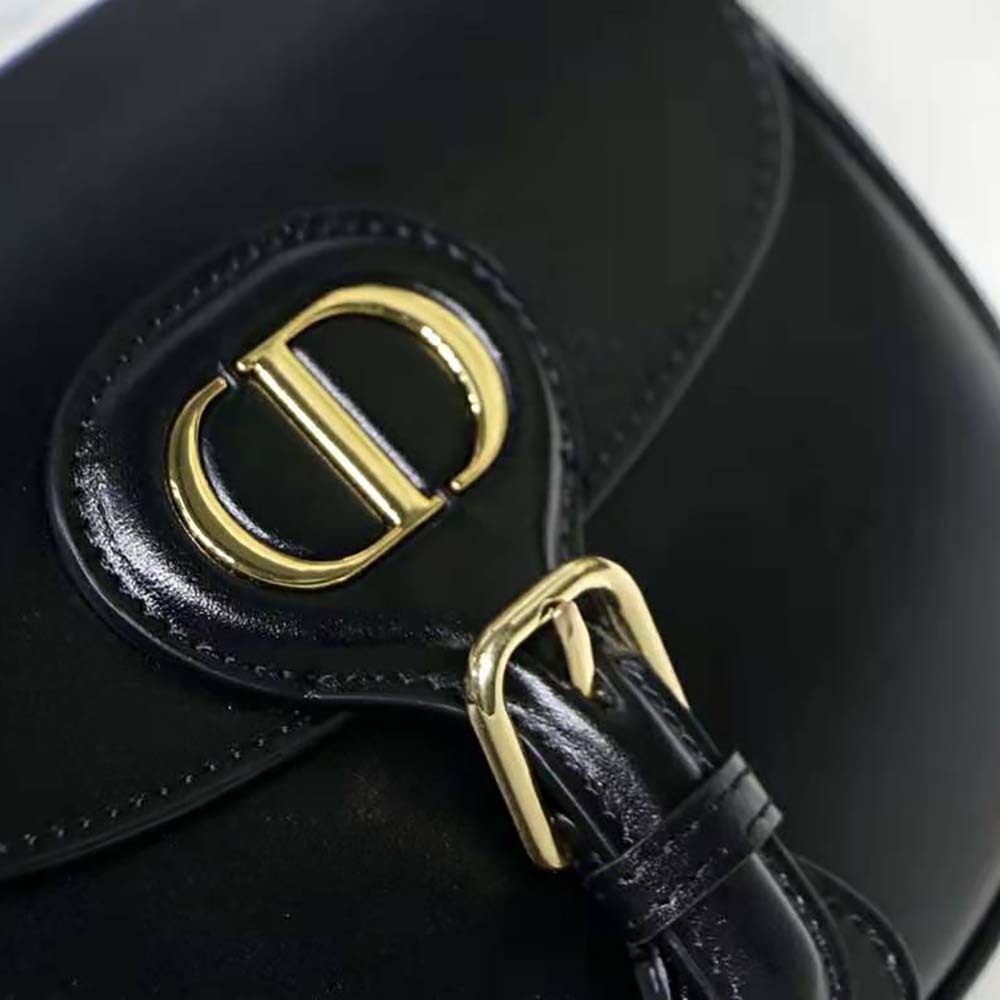 Dior Women Small Dior Bobby Bag Black Box Calfskin - image 4