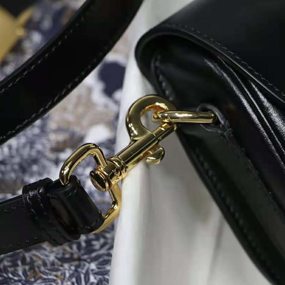 Dior Women Small Dior Bobby Bag Black Box Calfskin - image 5