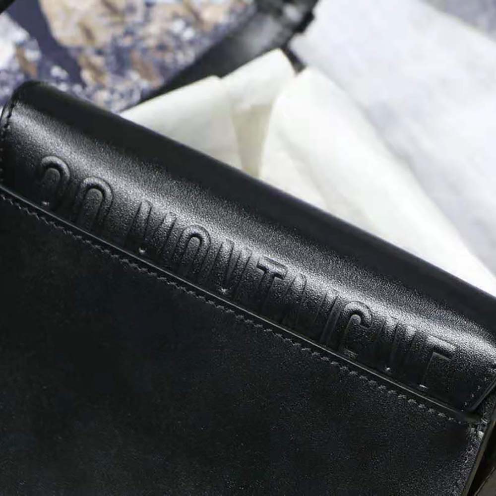 Dior Women Small Dior Bobby Bag Black Box Calfskin - image 6