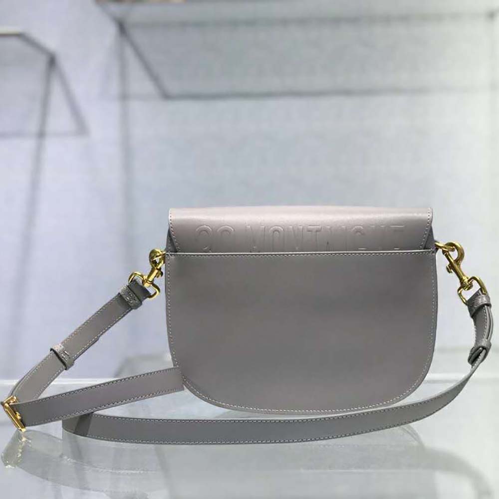 Dior Women Small Dior Bobby Bag Gray Box Calfskin - image 6