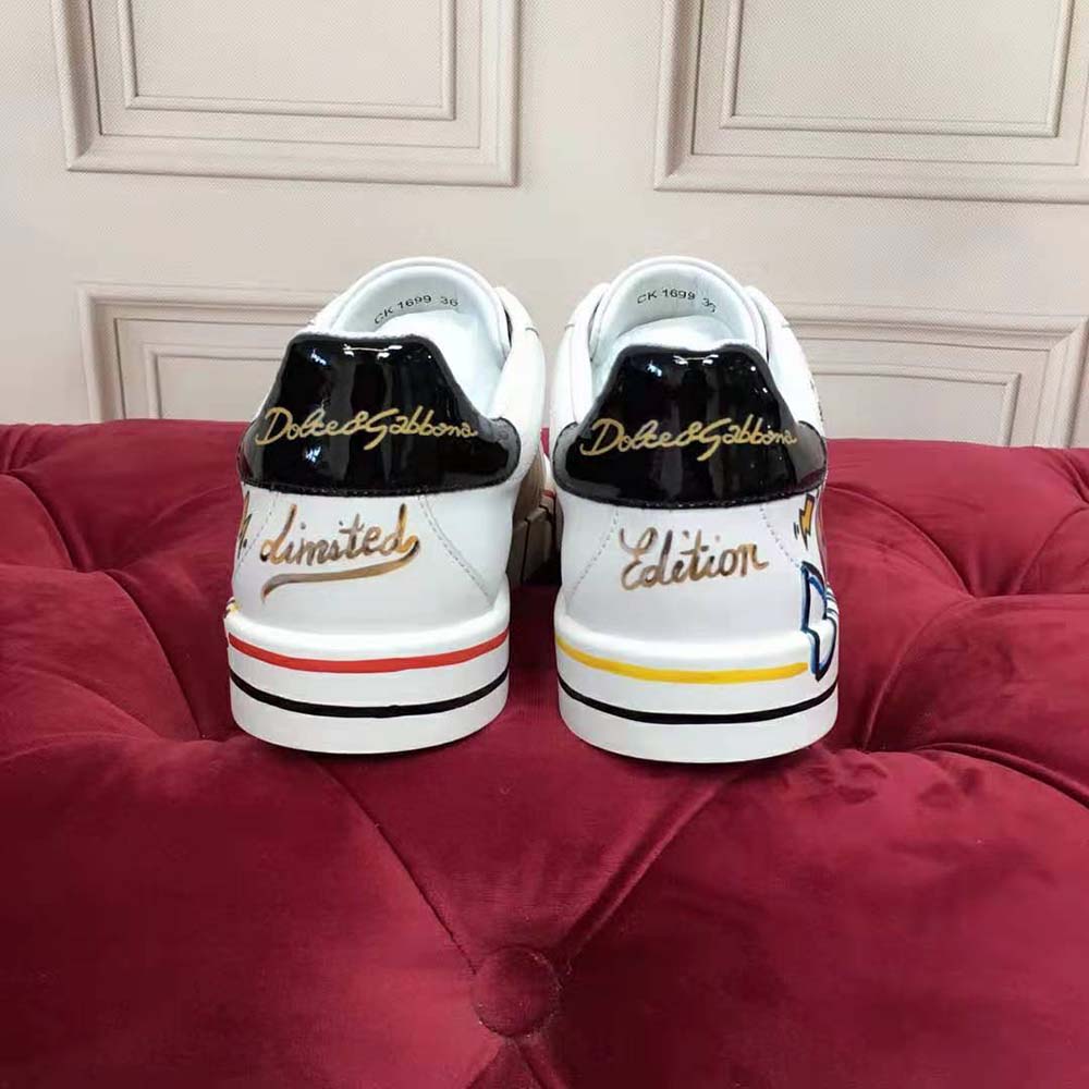 Dolce Gabbana D&G Women New Dglimited Portofino Sneakers - image 9