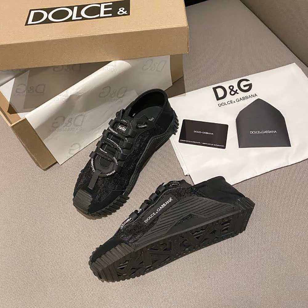 Dolce Gabbana D&G Women Ns1 Slip on Sneakers in Mixed Materials - image 5