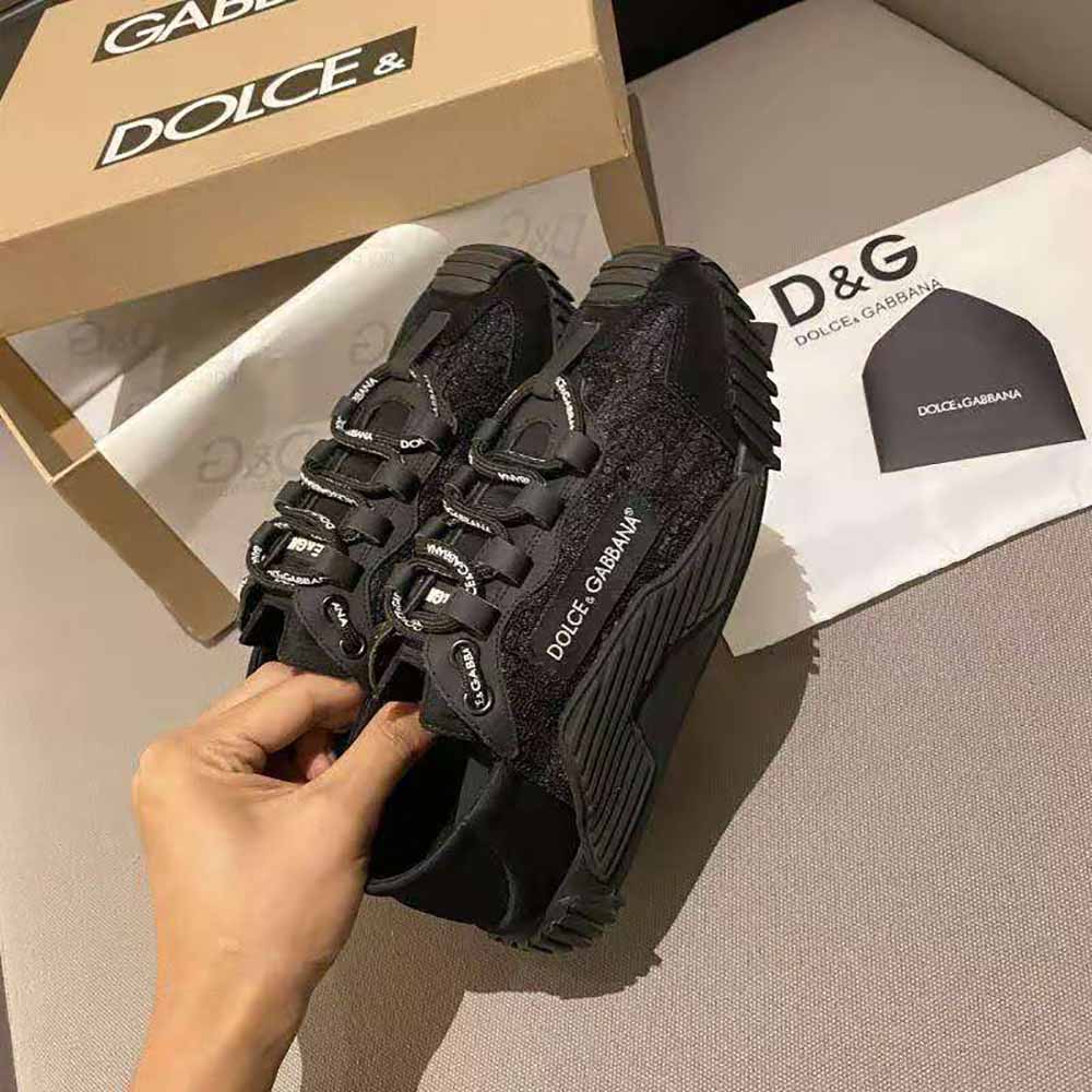 Dolce Gabbana D&G Women Ns1 Slip on Sneakers in Mixed Materials - image 6